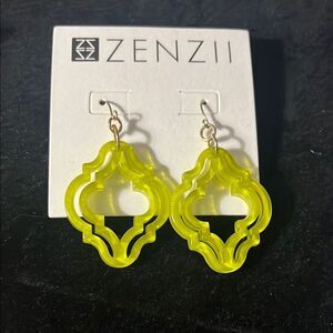 Zenzii Yellow Earrings